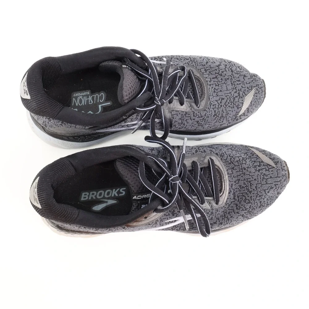 Brooks Adrenaline GTS 20 Gray Running Shoes Women's Size‎ 10 B Medium Width